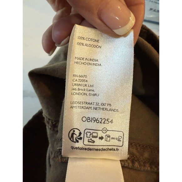 Free People Willow Poplin Maxi Skirt Brown Size Small Boho Festival Bohemian - Picture 8 of 10